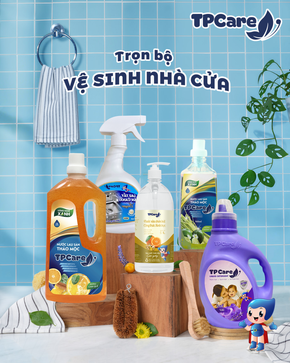 TPCare - Đảm bảo cho không gian sống luôn tươi mới và sạch sẽ
