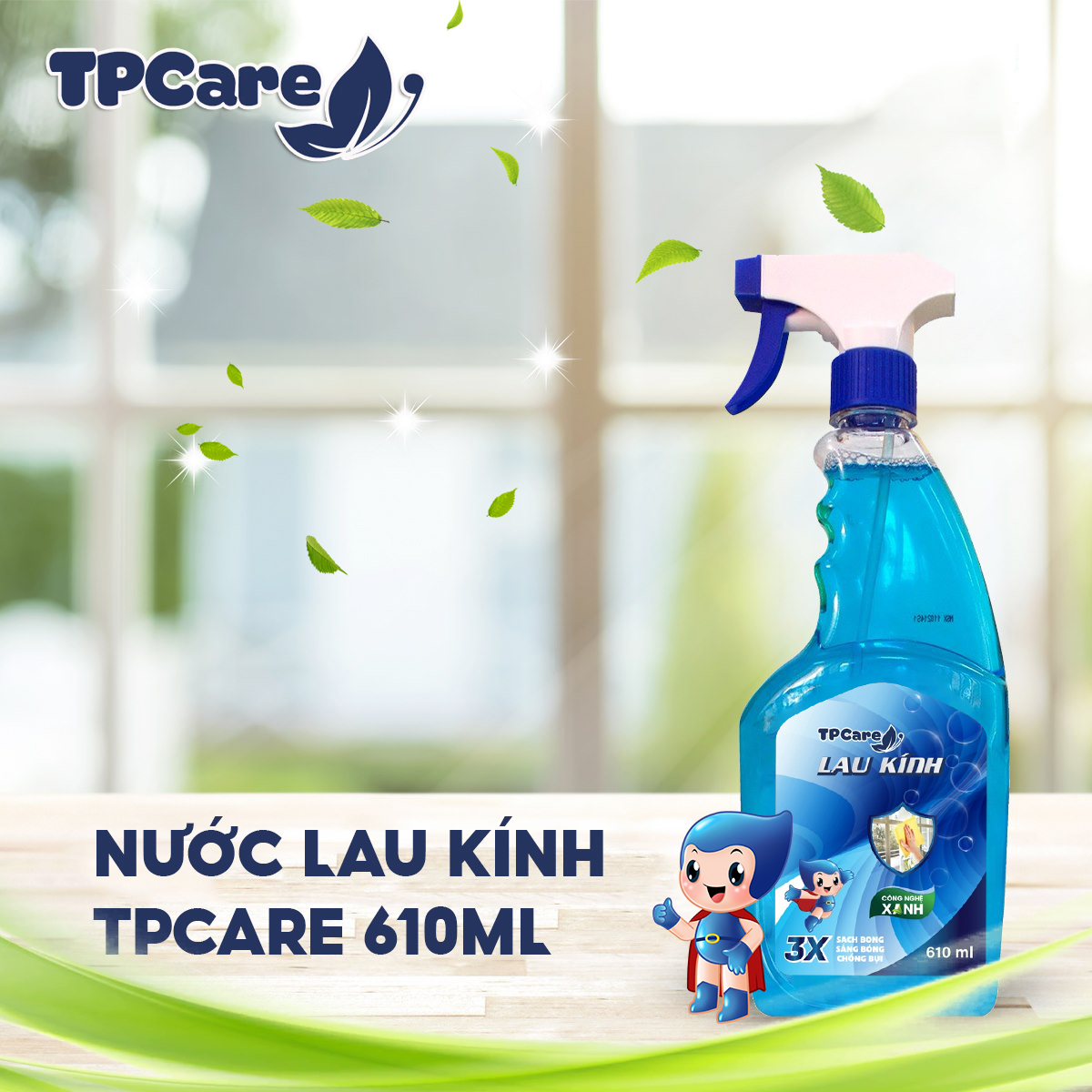 Hướng dẫn cách sử dụng nước lau kính hiệu quả