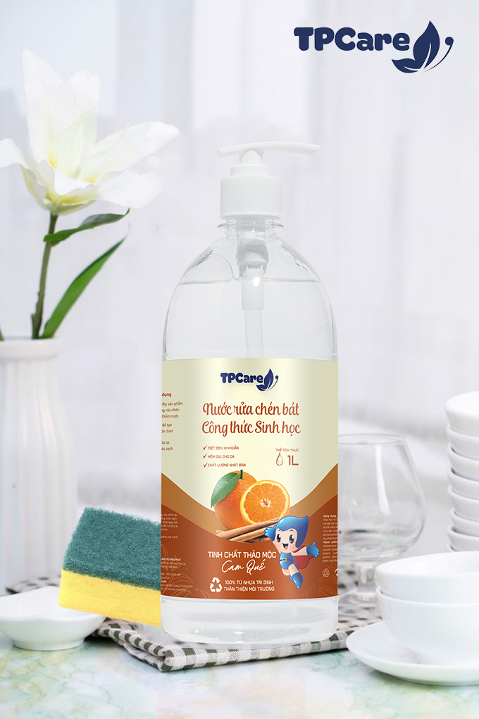 Thành phần nước rửa chén TPCare có an toàn cho người dùng?