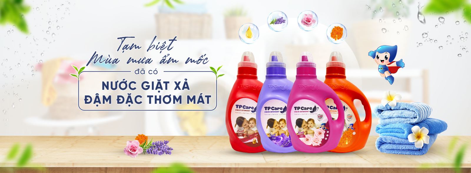 Tại sao nên sử dụng nước giặt xả có thành phần thiên nhiên?
