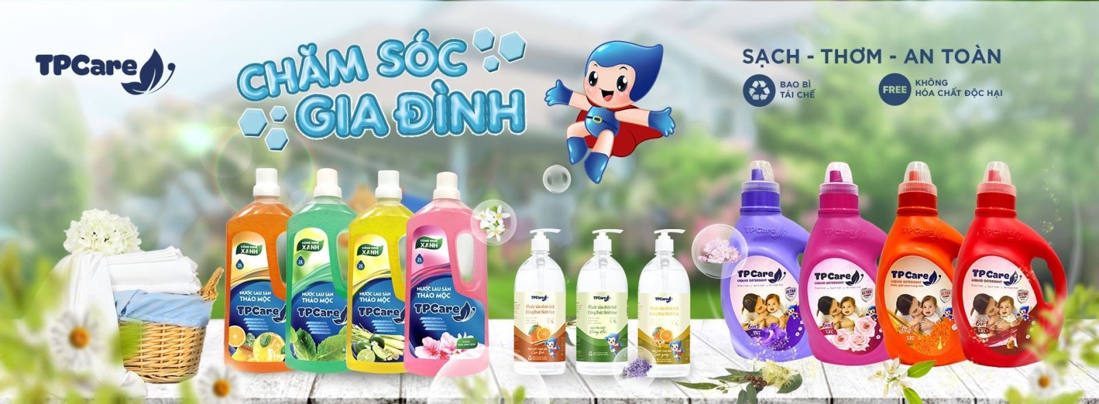TPCare - Hương thảo mộc tự nhiên, an toàn cho trẻ nhỏ