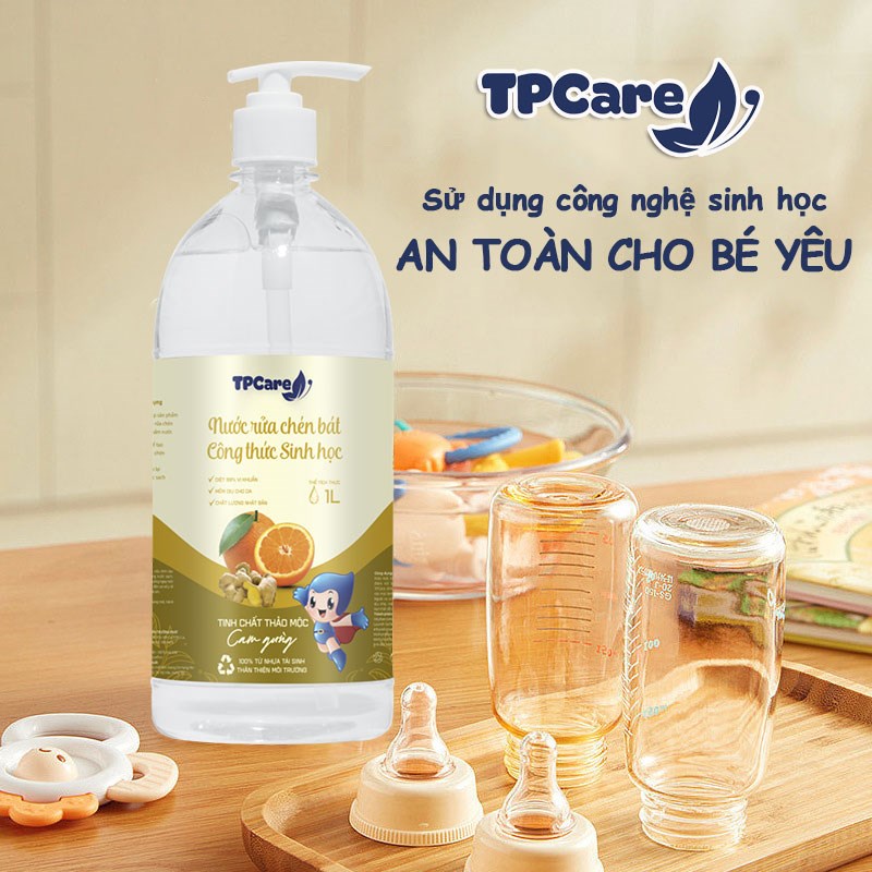 Chén bát sạch bong, thơm mát tự nhiên nhờ công nghệ sinh học