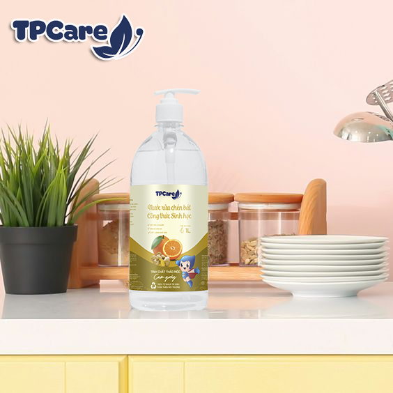 Nước rửa bát TPCare - Đảm bảo sạch sẽ và không để lại mùi