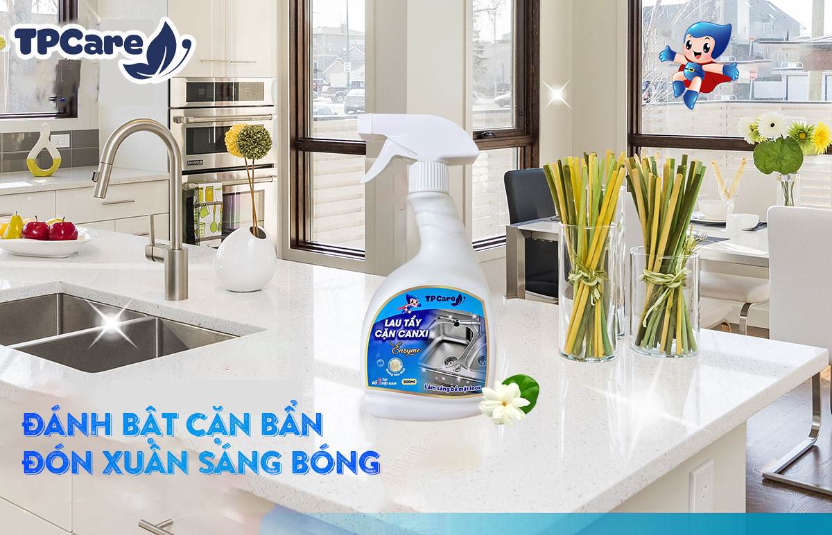 Bí quyết sử dụng hiệu quả nước tẩy cặn Canxi trong việc vệ sinh