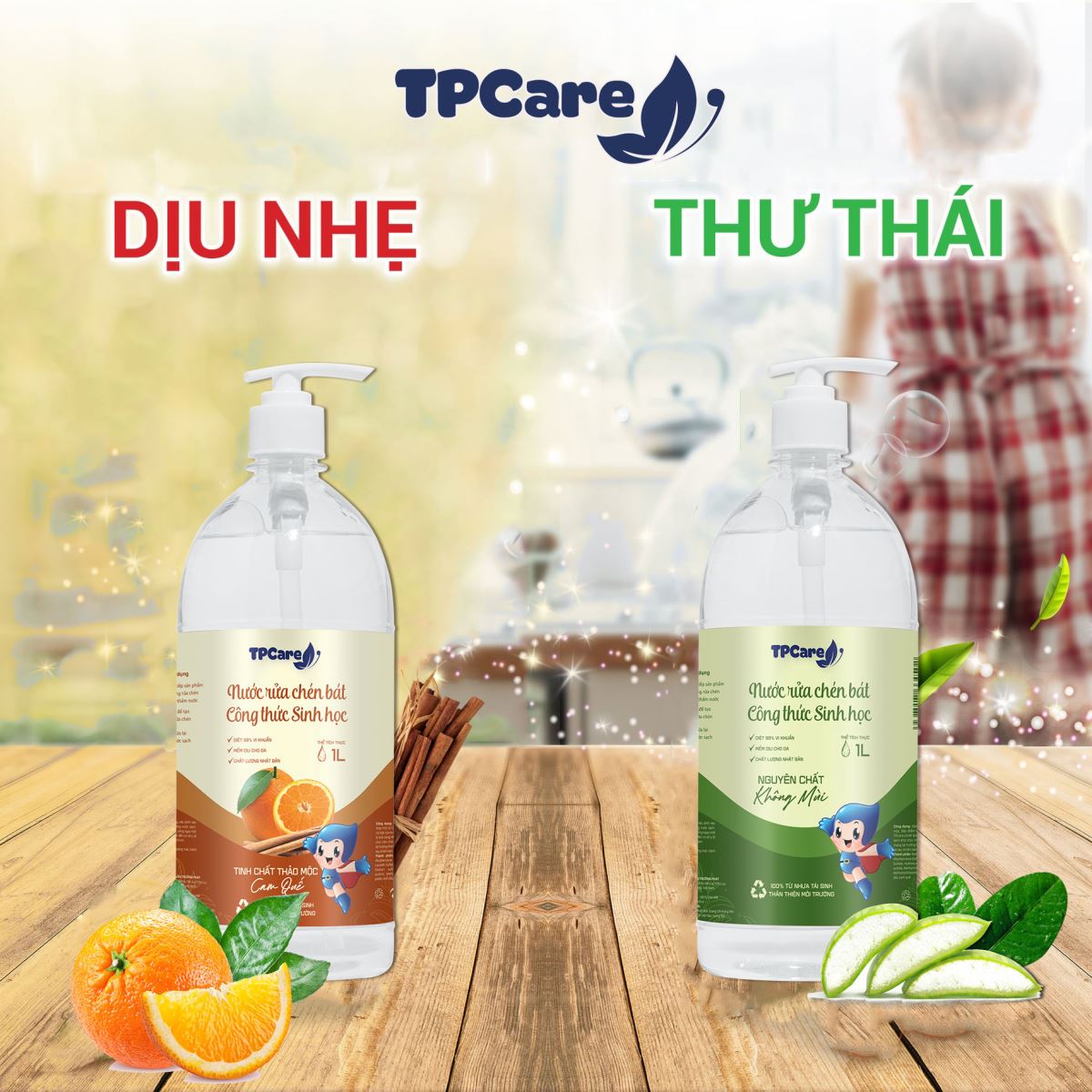 Vì sao nước rửa bát công nghệ sinh học đang là xu hướng của các gia đình hiện đại?