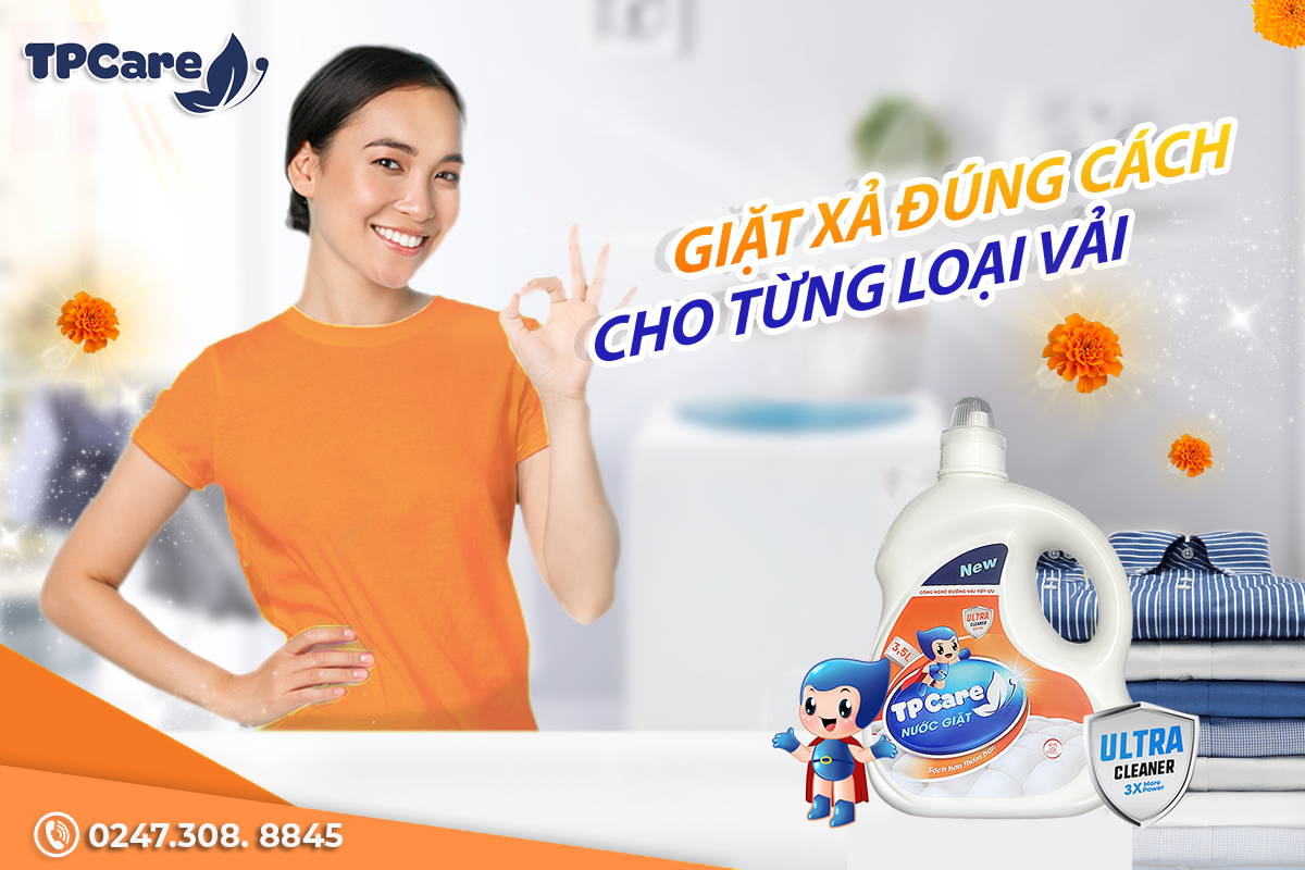 Chọn nước giặt xả theo chất liệu vải