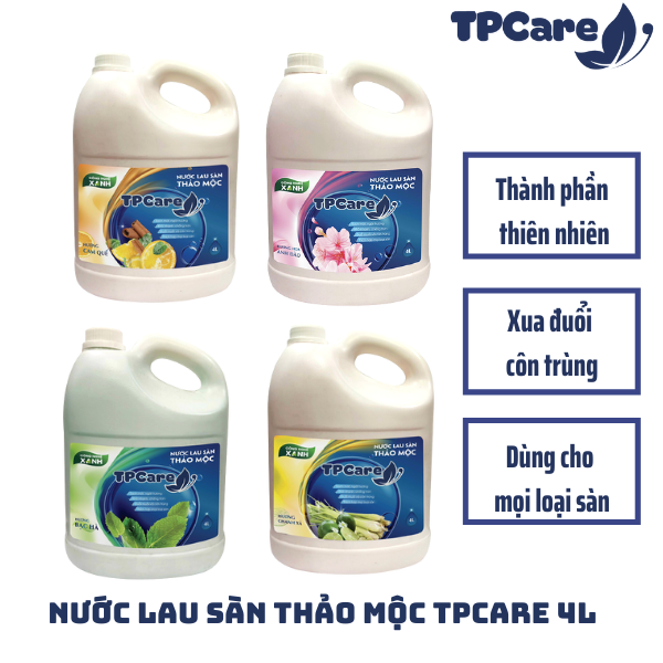 Khắc phục các nguy cơ gây bệnh với nước lau sàn diệt khuẩn TPCare
