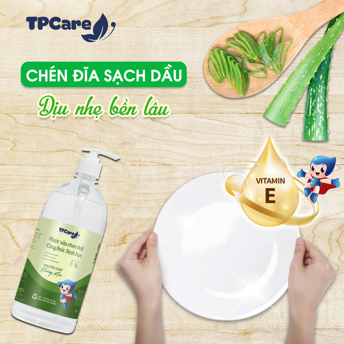 Nước rửa bát công nghệ sinh học - Bí quyết tạo nên bữa tiệc xuân hấp dẫn