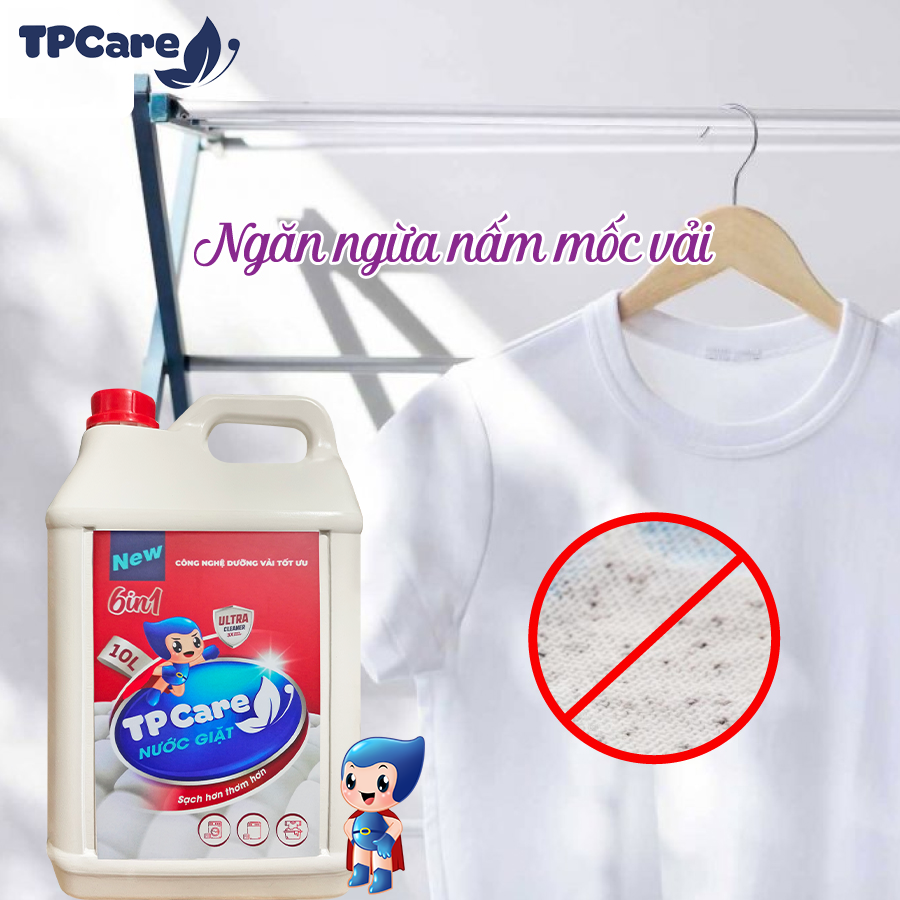 Tại sao nước giặt xả TPCare lại giúp quần áo mềm mại hơn sau khi giặt?