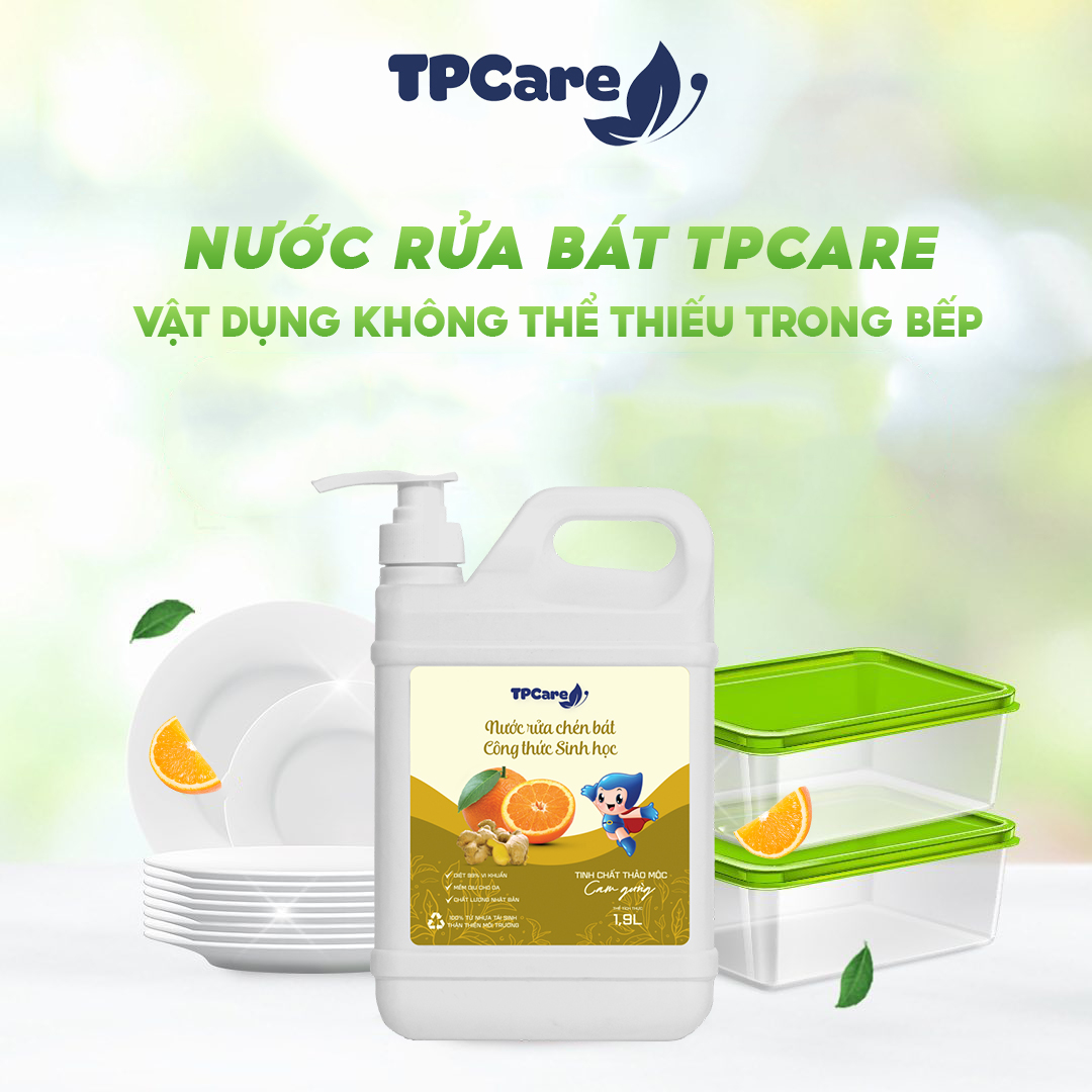 Mẹo rửa bát sạch bóng, an toàn với TPCare