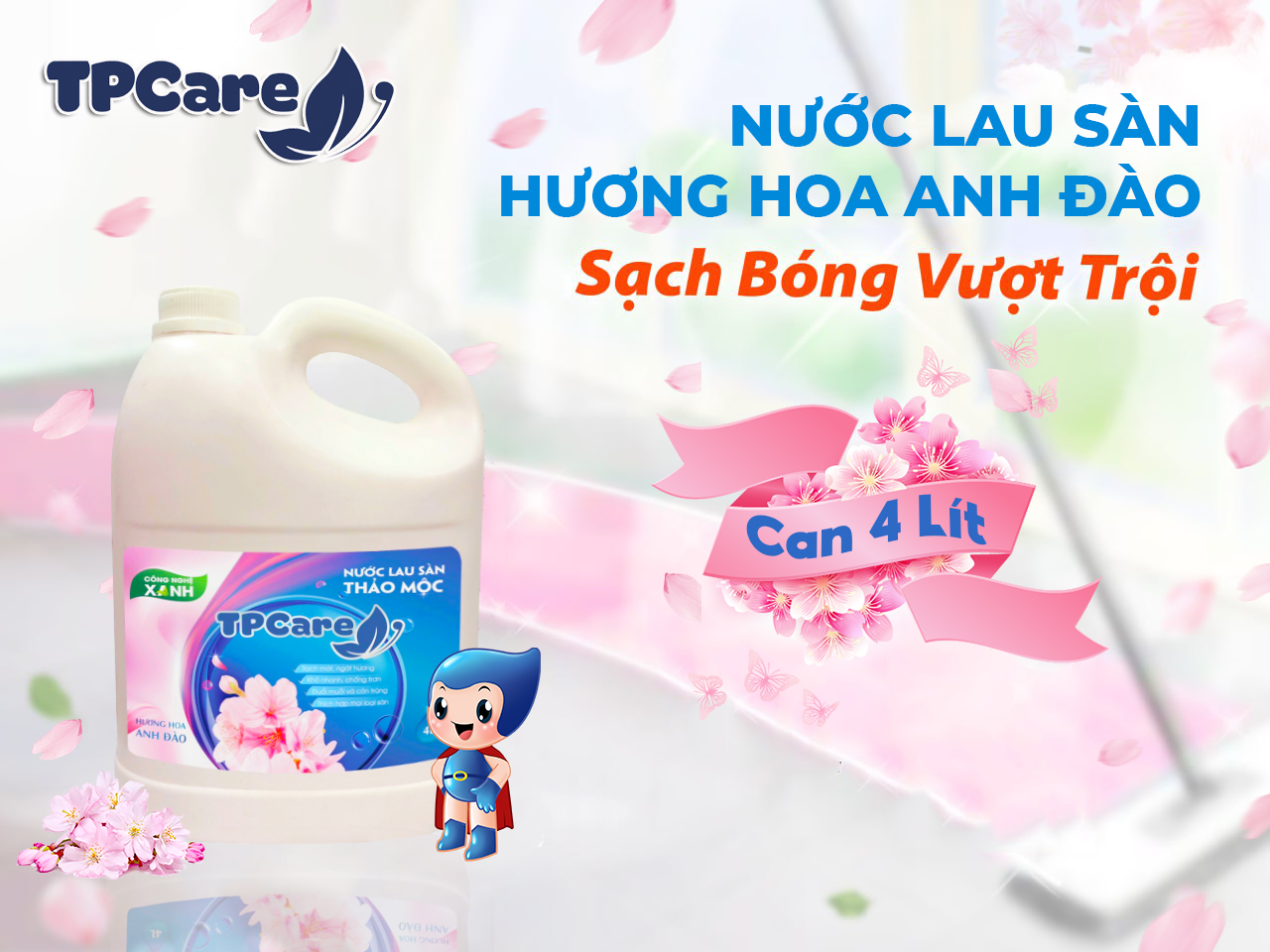 Hướng dẫn chọn nước lau sàn cho môi trường văn phòng sạch sẽ