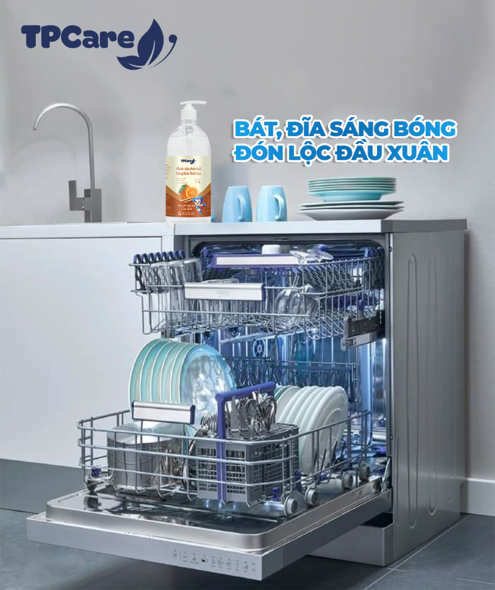 Công thức nước rửa bát thân thiện với môi trường