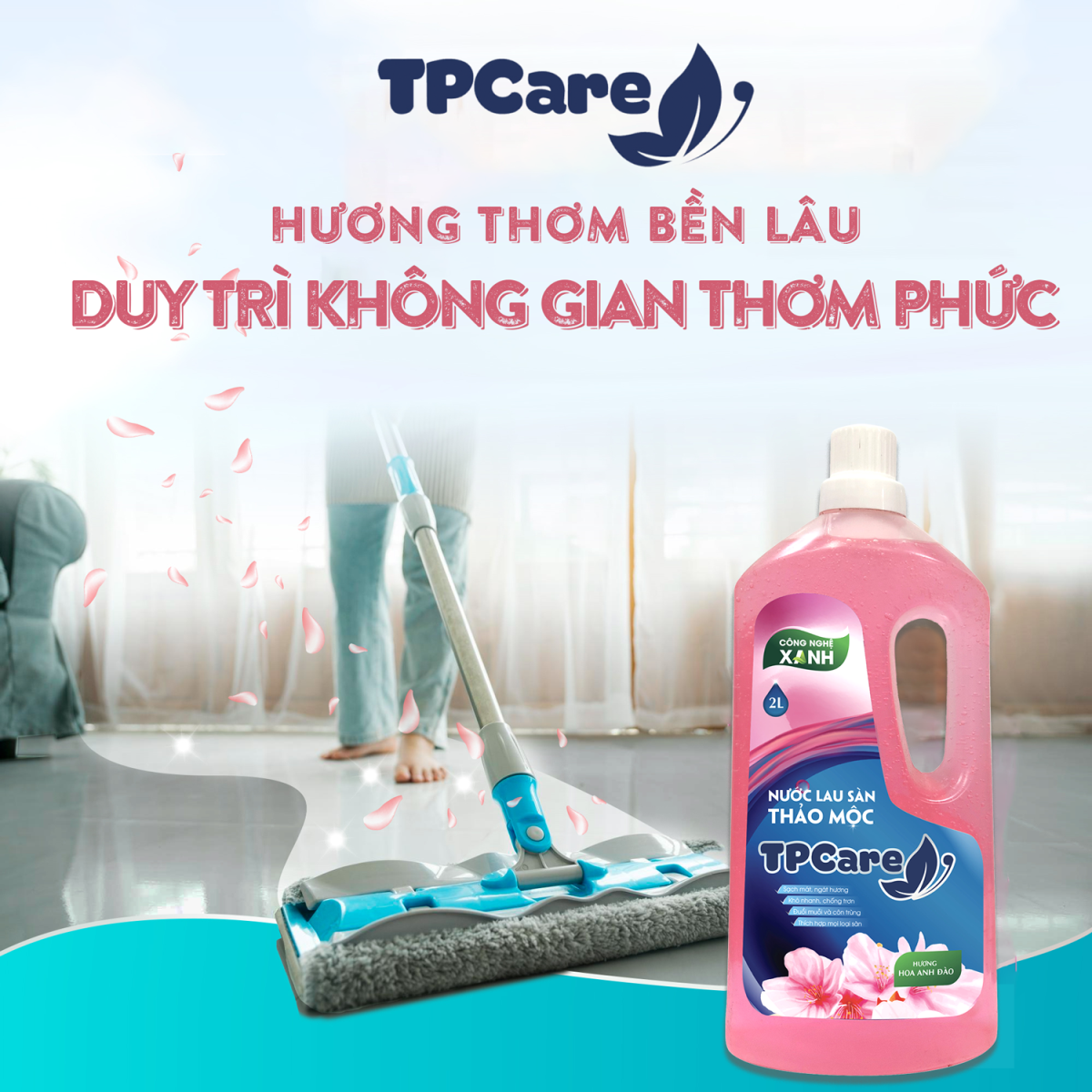 Ứng dụng nước lau sàn TPCare trong vệ sinh văn phòng