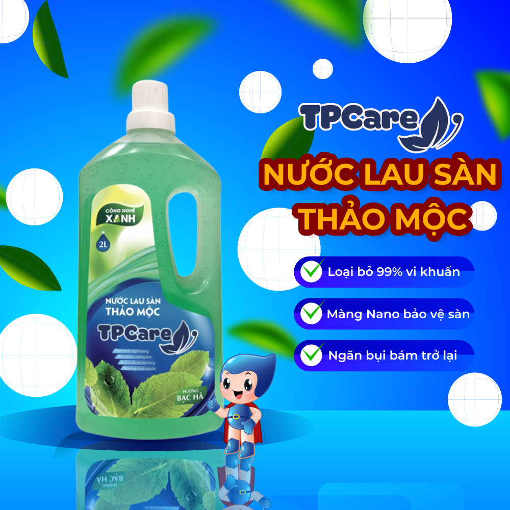 Tại sao nước lau sàn hữu cơ lại tốt hơn nước lau sàn công nghiệp?