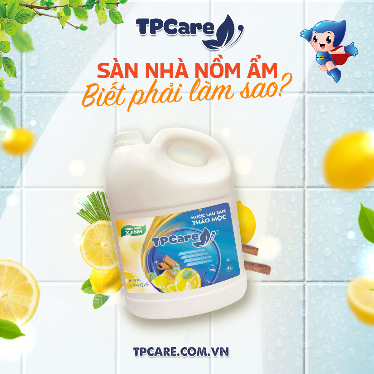 Mẹo xử lí sàn nhà gỗ bị dính dầu mỡ cực nhanh và hiệu quả