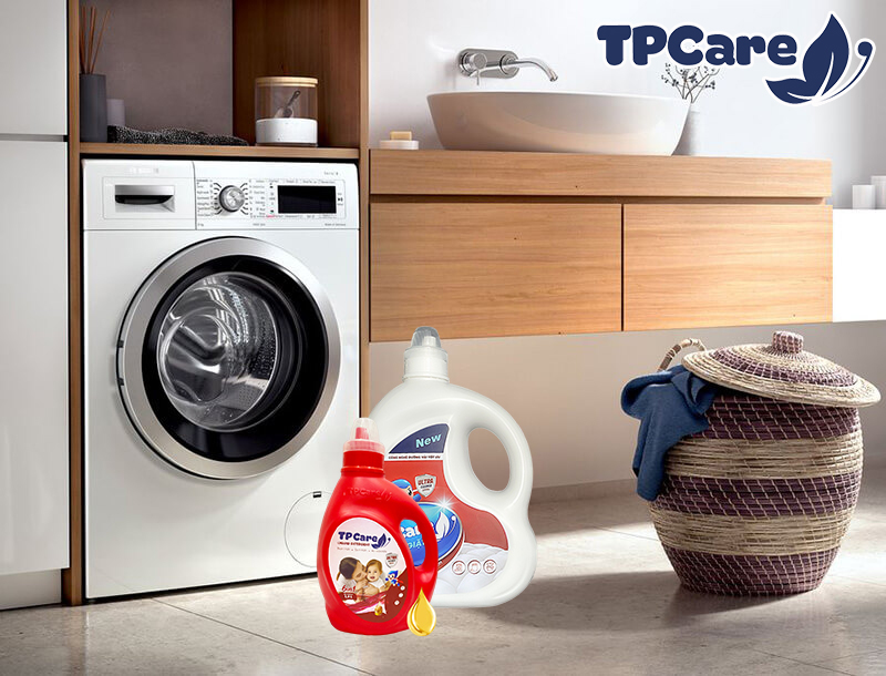 Nước giặt xả TPCare chuyên dụng cho máy giặt cửa trước