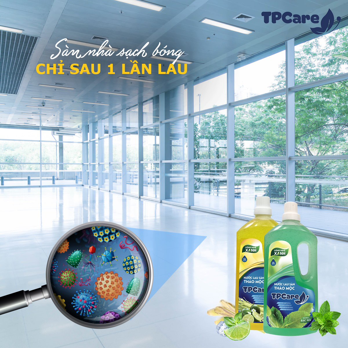 Nước lau sàn có thể thay thế các loại hóa chất vệ sinh khác không?
