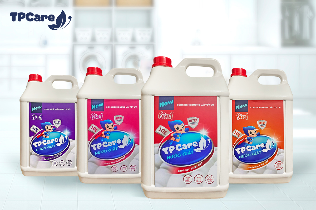 Nước giặt xả TPCare được khách sạn ưa chuộng sử dụng nhất hiện nay