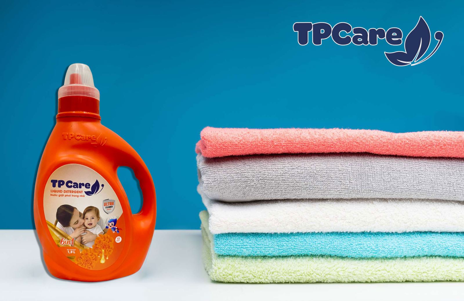 Điều gì giúp nước giặt xả đậm đặc TPCare đảm bảo là an toàn hơn?