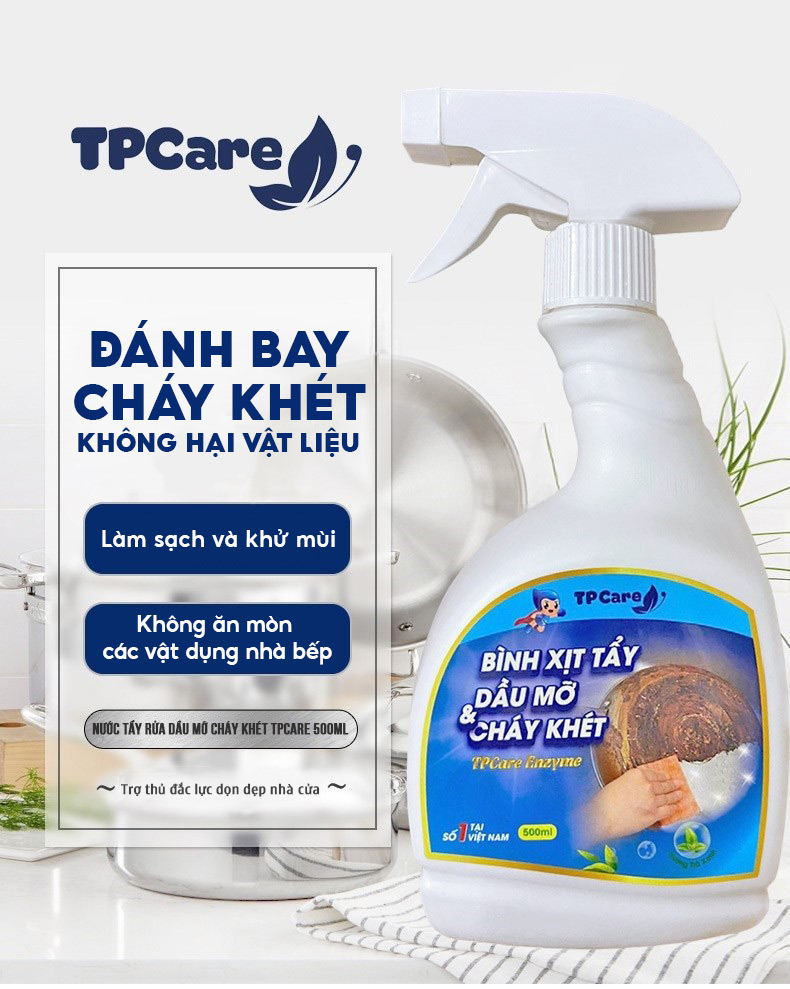 Mẹo làm sạch nhanh chóng dầu mỡ và vết cháy khét mà không cần kỳ cọ