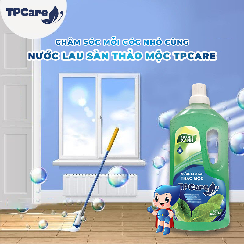 Tại sao nước lau sàn hữu cơ lại tốt hơn nước lau sàn công nghiệp?