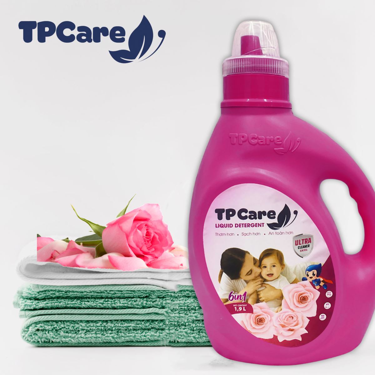 Nước giặt xả TPCare hương ‘nước hoa Pháp’ siêu lôi cuốn