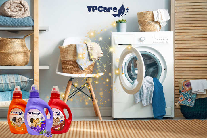 Nước xả vải TPCare - “Chìa khóa vàng” giúp chăm sóc áo quần giặt máy hiệu quả