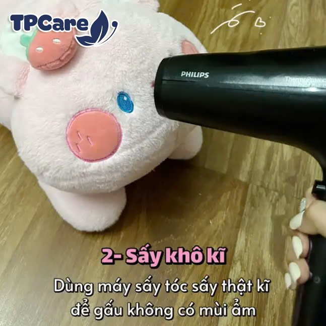 Hướng dẫn giặt gấu bông đơn giản ngay tại nhà