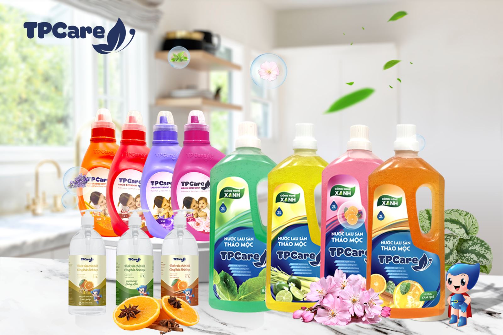 TPCare - Hương thảo mộc tự nhiên, an toàn cho trẻ nhỏ