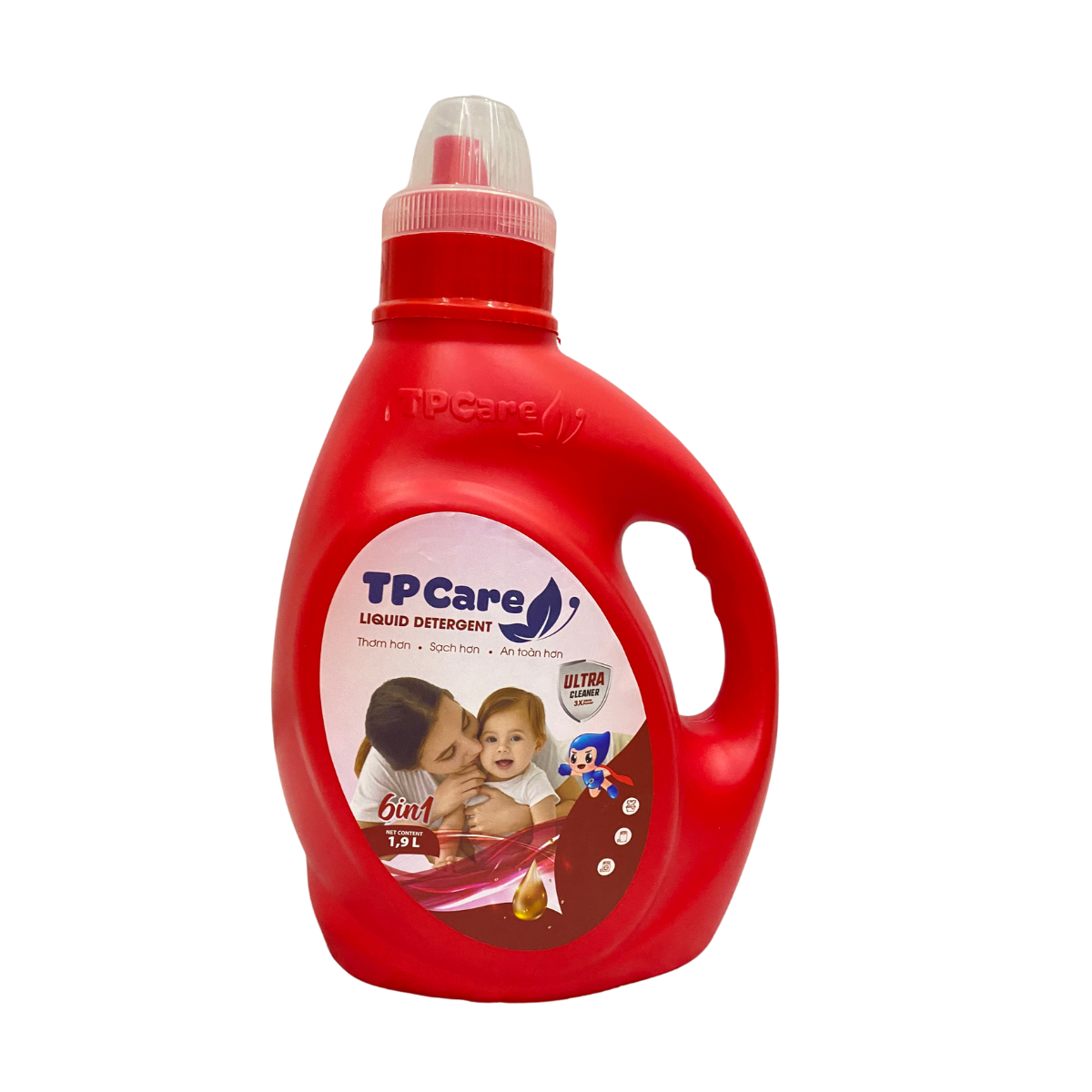 Trải nghiệm nước giặt hương hoa TPCare 6in1 chẳng ngại mùi hôi 