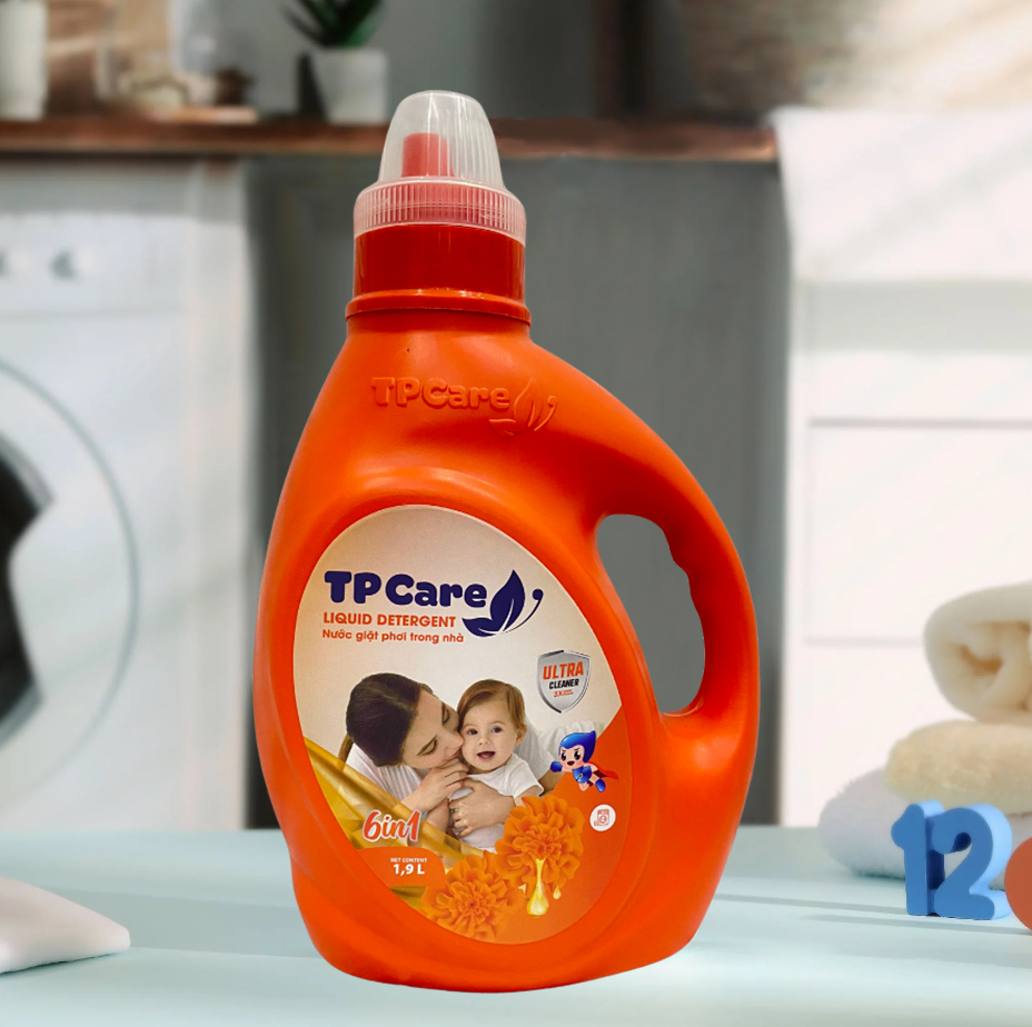 Nước giặt TPCare: Mềm mại cho mẹ - Dịu nhẹ cho bé