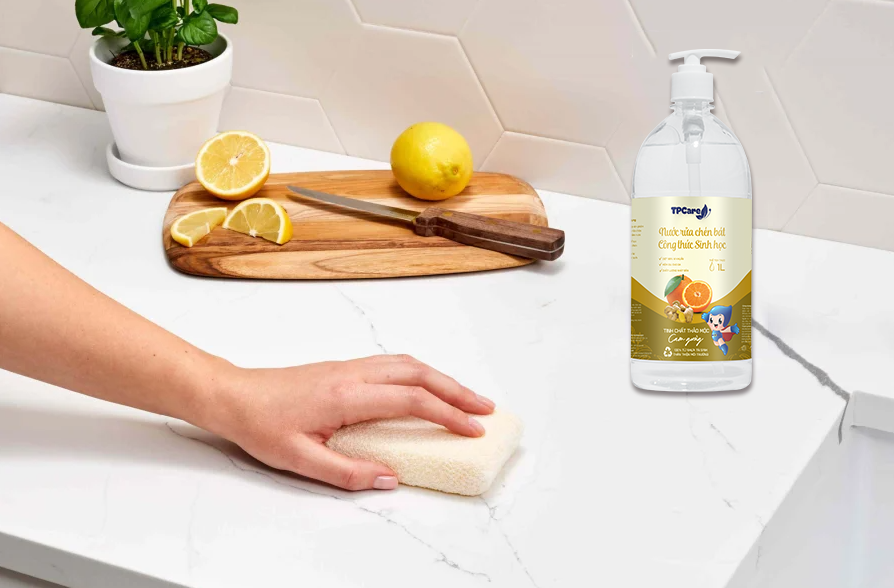 Mẹo rửa bát sạch bóng, an toàn với TPCare