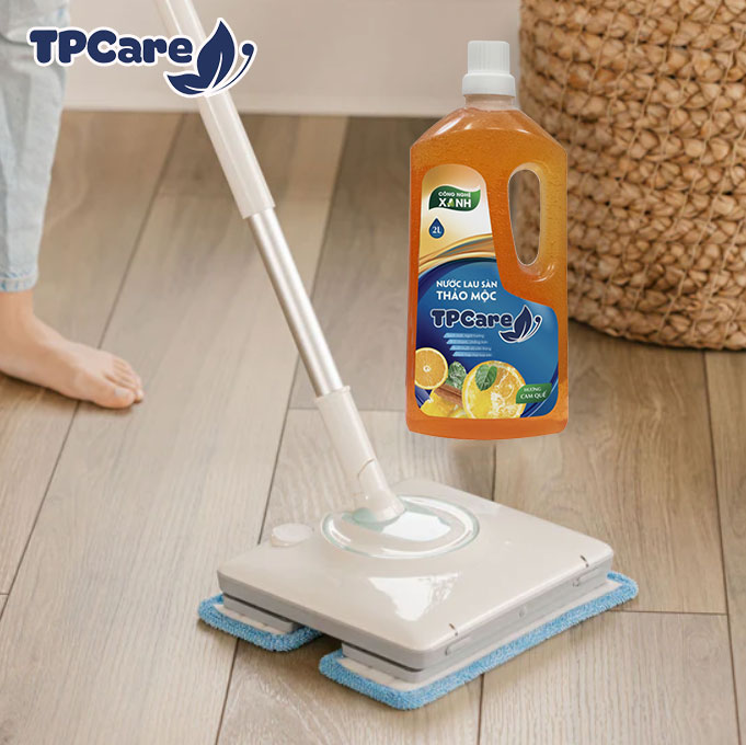 Lau sàn nhà đúng cách để không bị trơn, bết dính