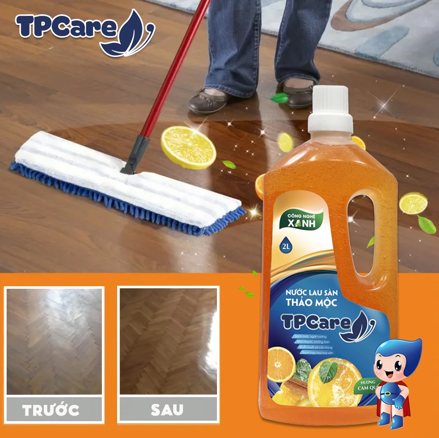 Những khía cạnh cần biết về các loại nước lau sàn gỗ tự nhiên