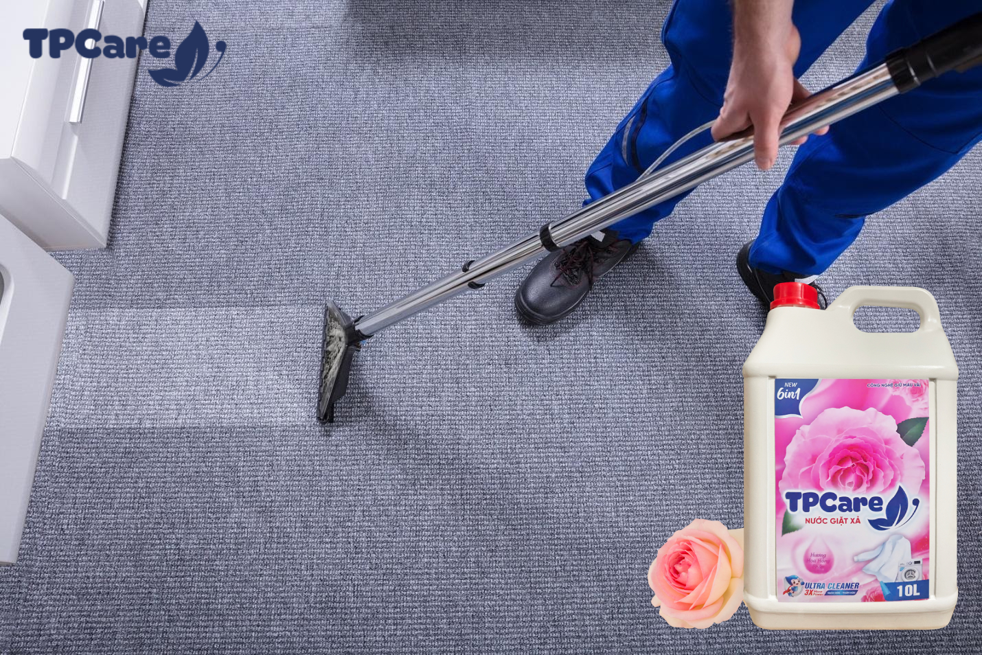 5 bước giặt thảm trải sàn đơn giản, không cần thuê dịch vụ