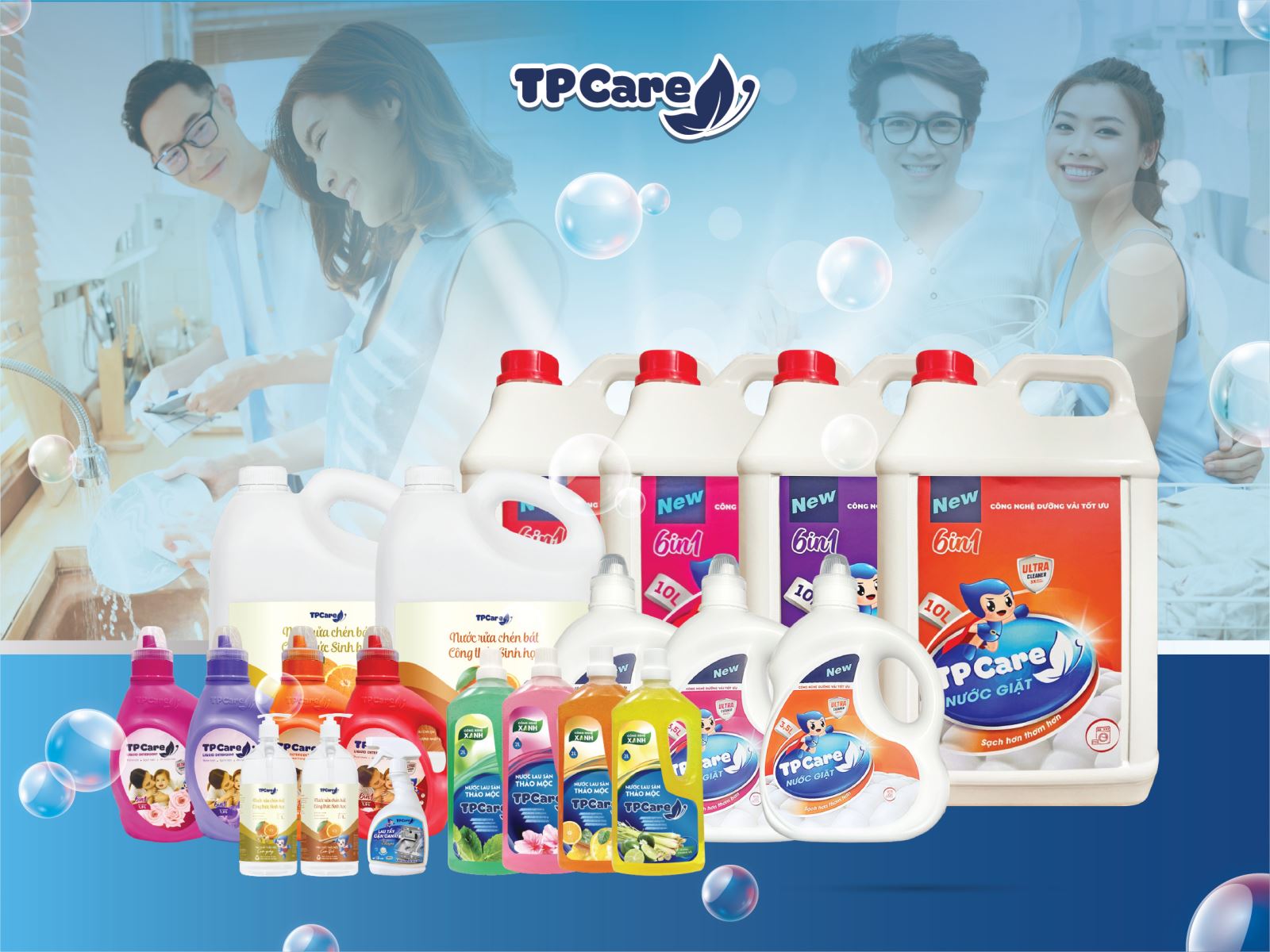 TPCare - Đảm bảo cho không gian sống luôn tươi mới và sạch sẽ