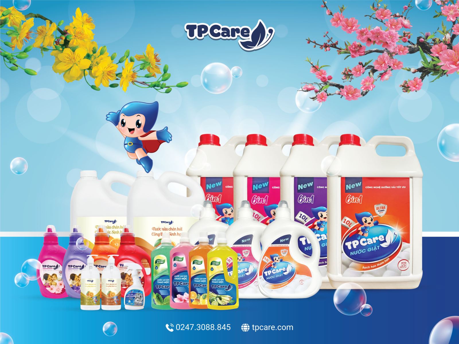 TPCare - Đảm bảo cho không gian sống luôn tươi mới và sạch sẽ