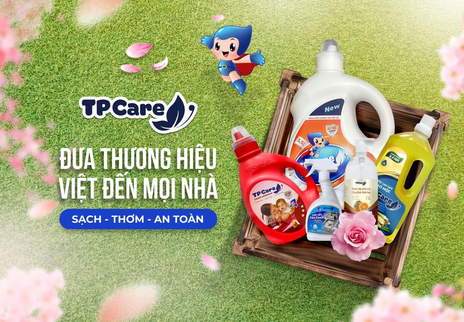TPCare - Hương thảo mộc tự nhiên, an toàn cho trẻ nhỏ