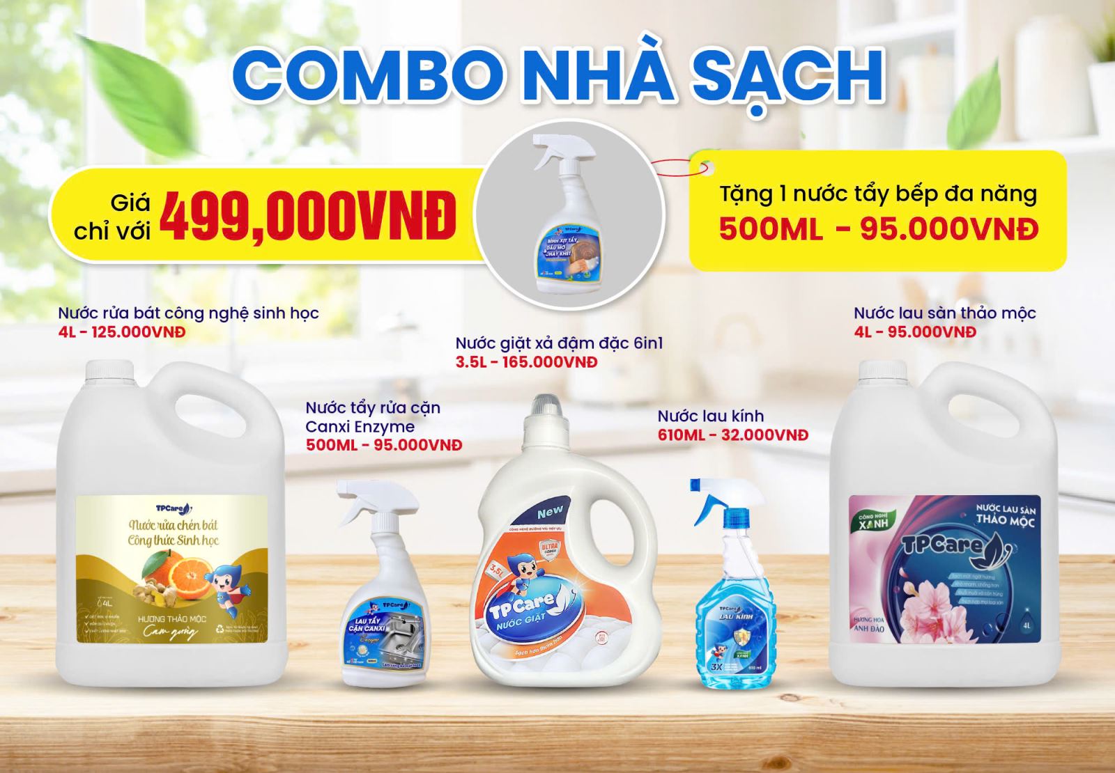 Top những chất tẩy rửa cho nhà bạn sạch sẽ & thơm tho