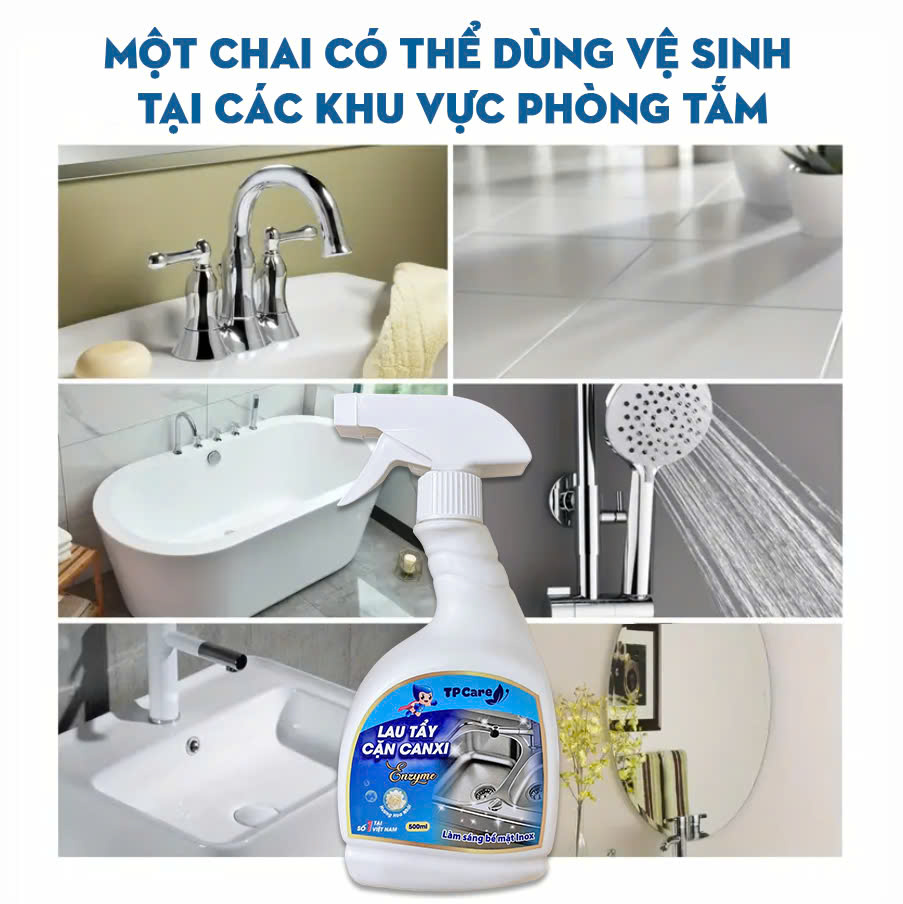 Đánh bay cặn canxi cứng đầu ngay lập tức với TPCare