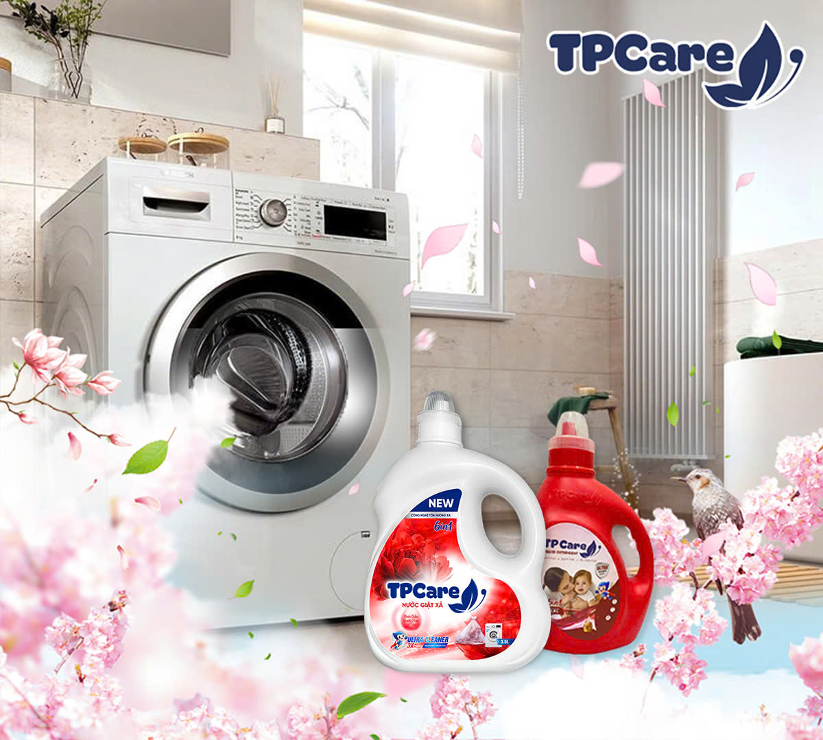 Áo quần thơm mát, ngày mới thêm rộn ràng