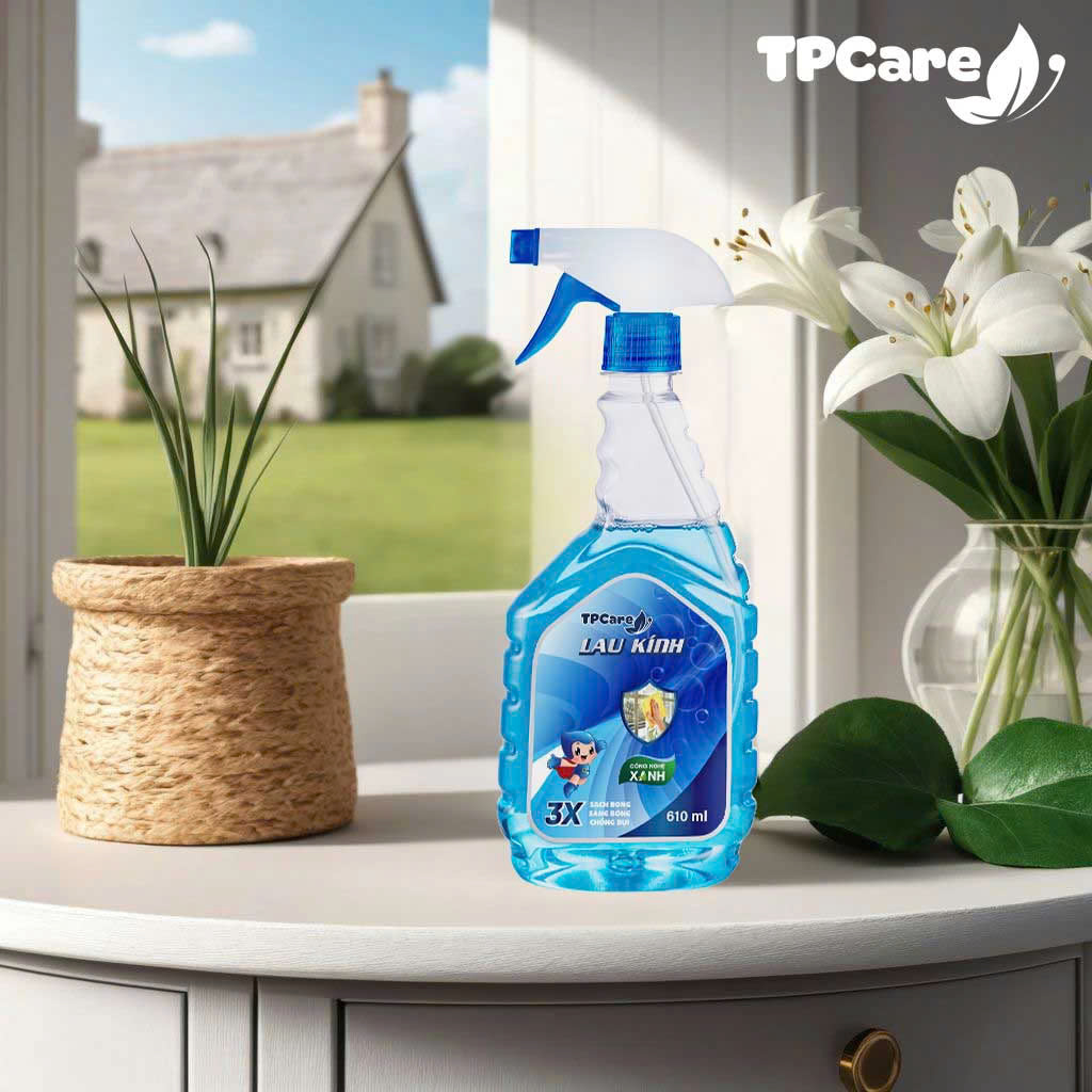 Cách làm sạch mặt kính bàn trà không để lại vệt